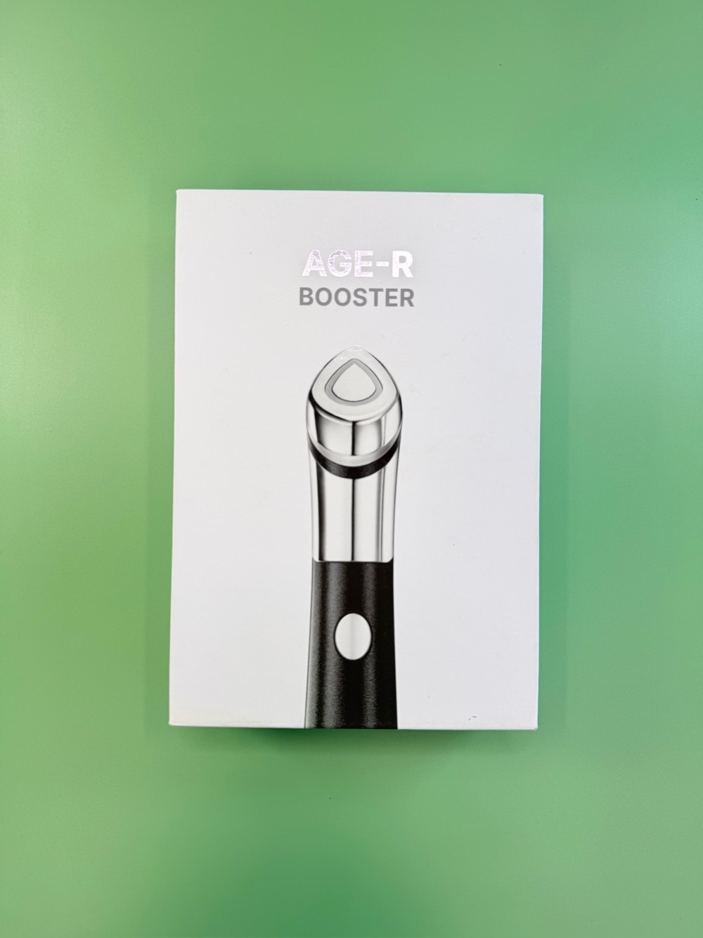 Medicube AGE-R Booster-H Beauty Massager Device Black Pre-Owned w Original Box